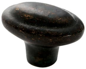 1-7/8" Mountain Oval Knob, Verde Imperiale