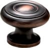 1-1/2" Round Knob, Michelangelo Bronze