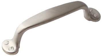 4" Country Handle Pull, Satin Nickel
