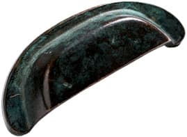3-1/2" Mountain Cup Pull, Verde Imperiale