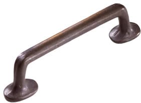 4" Cast Bronze Mountain Handle Pull, Antique Bronze
