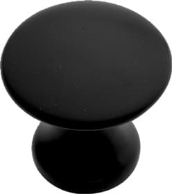 1" Luna Cabinet Knob, Matte Black