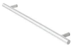 1/2" T-Bar Pull, Stainless Steel