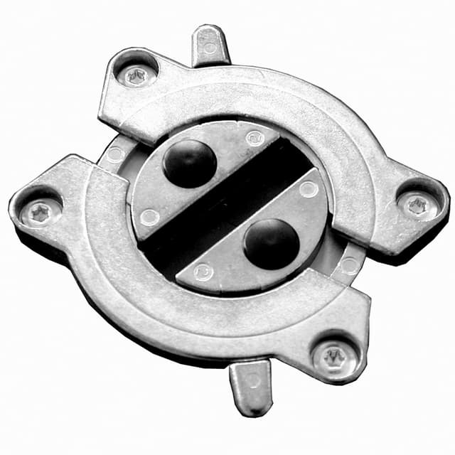 3-1/2" Conny Table Top Connector, Zinc Die-Cast