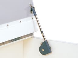 105° Soft-Down Lid Stay, White