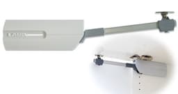 SLS-ELAN Left-Hand Heavy Duty Easy Lift-Up Stay, Anodized/Galvanized/Light Gray