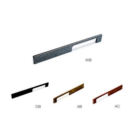 224mm Handle Pull, Dark Bronze