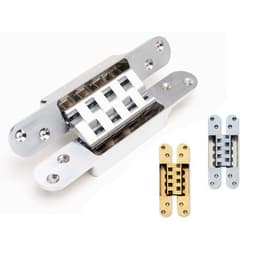 HES-3030 Invisible 180° Opening Concealed Hinge, Satin Chrome