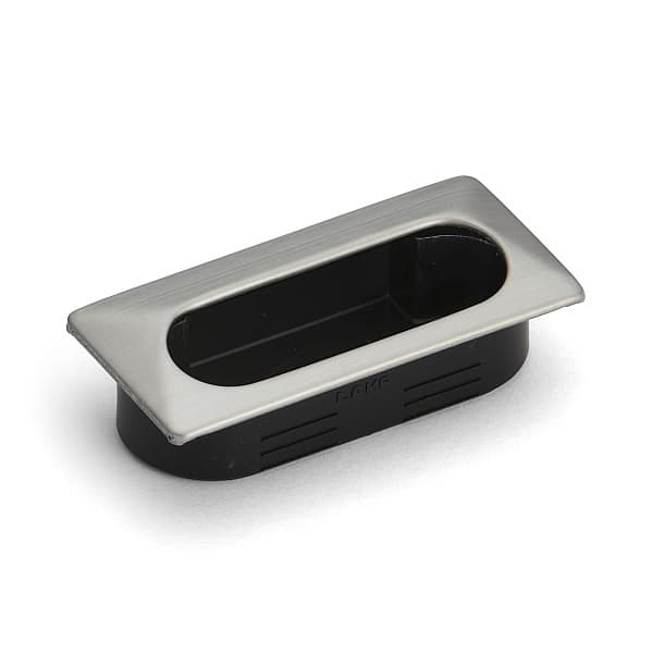 75mm Recessed Pull, Satin Stainless Steel