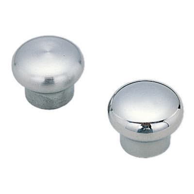 25mm Round Knob, Satin Stainless Steel