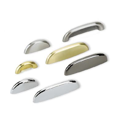 32mm Round Edge Pull, Polished Chrome