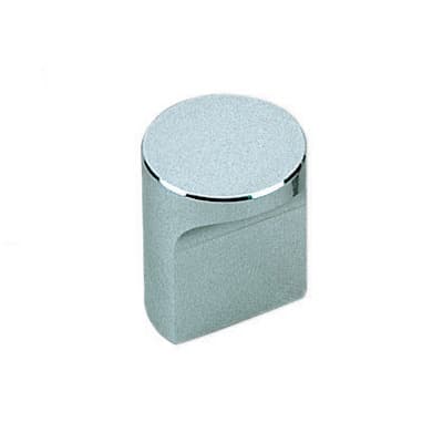 12mm Round Knob, Satin Nickel