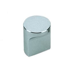 12mm Round Knob, Satin Nickel