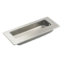 DP 4-1/2" Rectangular Recessed Pull, Stain Stainless Steel