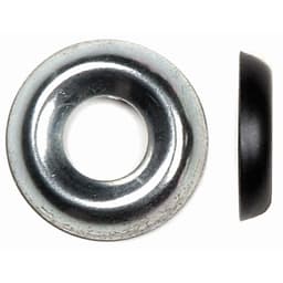 #10 Finish Washer, Bright Nickel, Box of 100