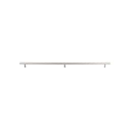 37-3/16" Stainless Steel Solid Bar Pull, Brushed Stainless Steel