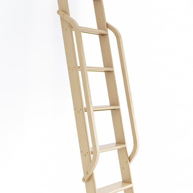 Handrails, White Oak Wood, Quiet Glide
