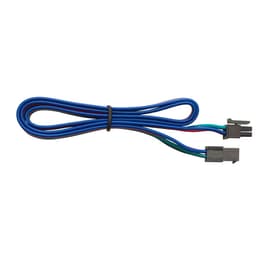 12/24VDC FlexTape RGB Starter Extension Cord, 24", Black