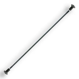 20" Wide Step Support Kit for Library Ladders, Satin Nickel Finish Finish