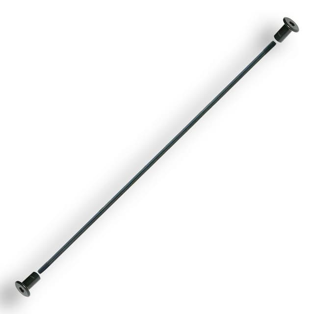 20" Wide Step Support Kit for Library Ladders, Satin Nickel Finish Finish