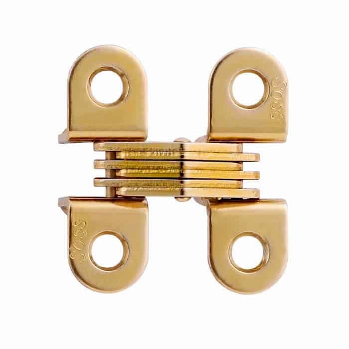 11/16" 303 Invisible Hinge, Satin Brass