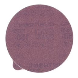 5" Cubitron II Stikit™ 732U 220 Grit No Holes Sanding Disc Linered with Tab, Ceramic on Paper