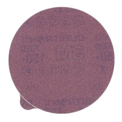 3M 5" No Hole PSA Ceramic Grain C-Weight Paper, 732U, Cubitron II Sanding Discs