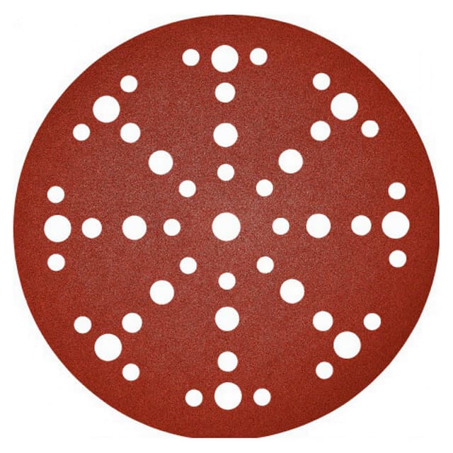 Festool 6" 48-Hole Hook and Loop Aluminum Oxide Rubin 2 Sanding Discs