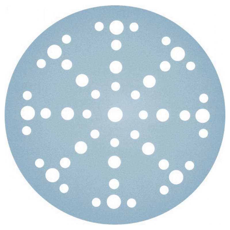 6" Hook/Loop 120 Grit Multi-Jetstream 2 Abrasive Granat D150 Sanding Disc, Aluminum Oxide/Ceramic (50/Pack)