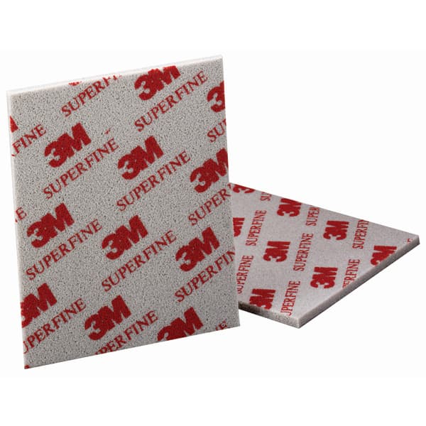 Medium Grit Sanding Sponge, 5-1/2" x 4-1/2" x 3/16