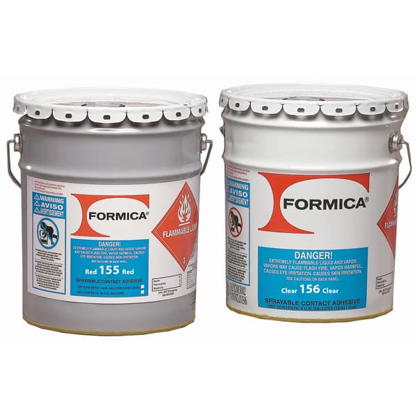 F156 High Performance Sprat Grade Bulk Contact Adhesive, Clear, 5 Gallon Pail