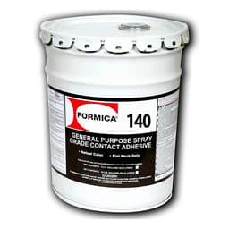 F140 Premium Brush Roll Grade Bulk Contact Adhesive, Clear, 1 Gallon Jug