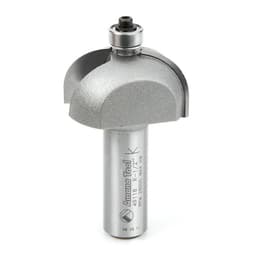 1-3/8" x 1/2" Radius Cove Router Bit, 2-Flute, 1/2" Shank