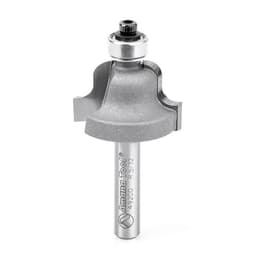 1" Dia x 5/8" Carbide Tipped Roman Ogee Bit, 5/32 Radius, 1/4" Shank