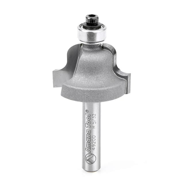 1" Dia x 5/8" Carbide Tipped Roman Ogee Bit, 5/32 Radius, 1/4" Shank