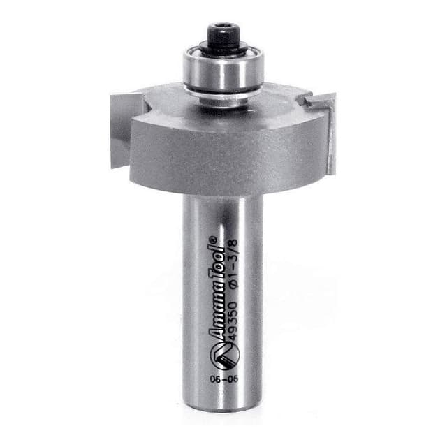 1-3/8" x 2-3/8" Multi-Rabbet Bit, 2-Flute, 1/2" Shank