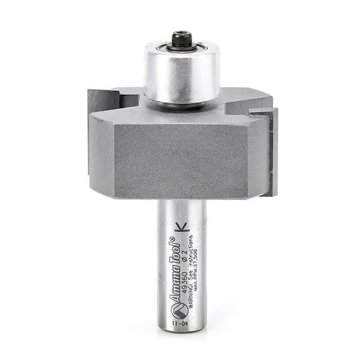 2" x 3" Super Rabbet Bit, 2-Flute, 1/2" Shank