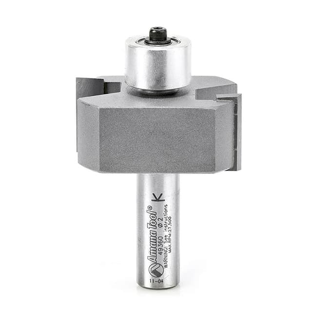 2" x 3" Super Rabbet Bit, 2-Flute, 1/2" Shank