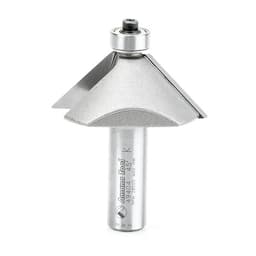 1-31/32" Dia x 3/4" Carbide Tipped Chamfer Bit, 45°, 1/2" Shank