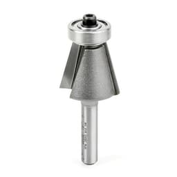 7/8" x 2-1/4" Chamfer Router Bit, 2-Flute, 1/4" Shank