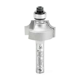 7/8" Dia x 1/2" Carbide Tipped Beading Bit, 3/16" Radius, 1/4" Shank
