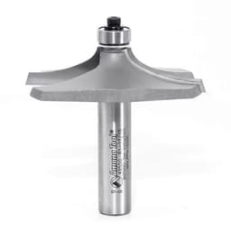 2-23/32" Dia x 5/8" Carbide Tipped Table Edging Bit, 1-11/16" Radius, 1/2" Shank
