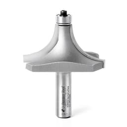 2-1/2" Dia x 1-1/4" Carbide Tipped Corner Round Bit, 1 Radius, 1/2" Shank