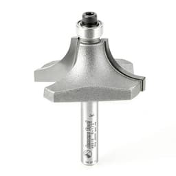 1-1/2" Dia x 3/4" Carbide Tipped Beading Bit, 1/2" Radius, 1/4" Shank
