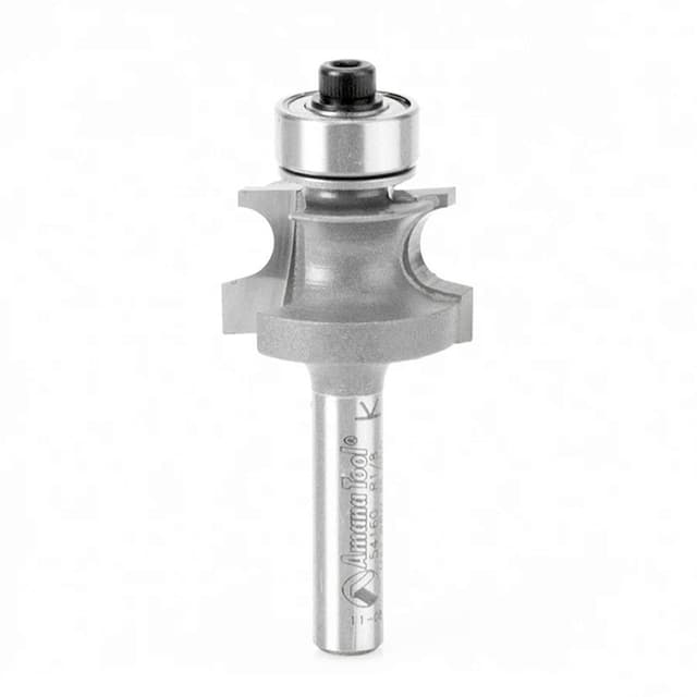 1-1/4" Dia x 23/32" Carbide Tipped Corner Round Bit, 1/4" Radius, 1/2" Shank