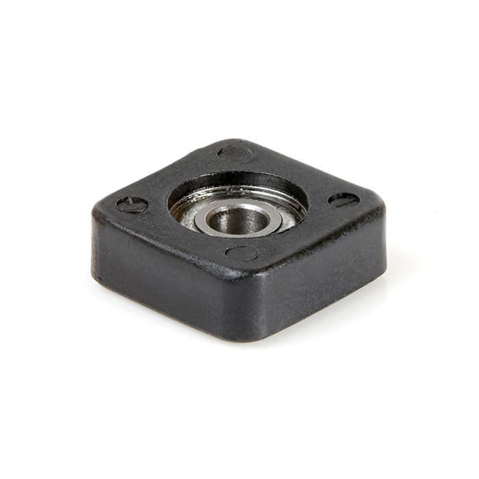 3/4" x 2-3/8" Laminate Trimmer Router Bit with Euro Square Bearing, 2-Flute, 1/4" Shank