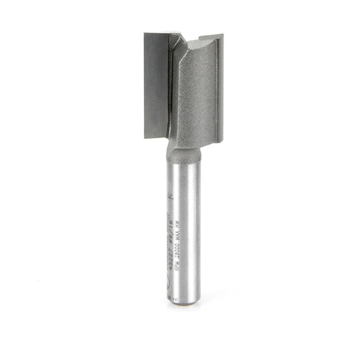 Amana Tool 45232 Carbide Tipped Straight Plunge High Production 13/16" Dia x 3/4" x 1/4" Shank