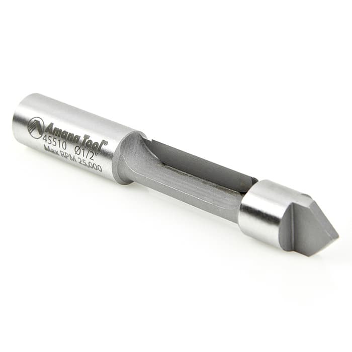 3/8" x 3" Panel Pilot Bit, 1-Flute, 3/8" Shank, Carbide Tipped
