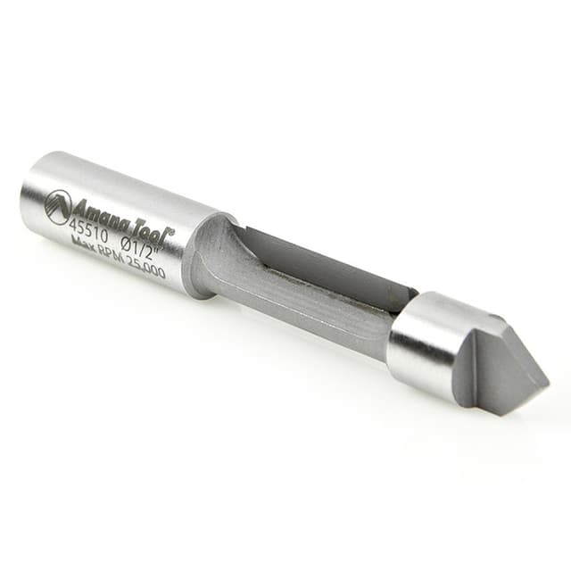 3/8" x 3" Panel Pilot Bit, 1-Flute, 3/8" Shank, Carbide Tipped