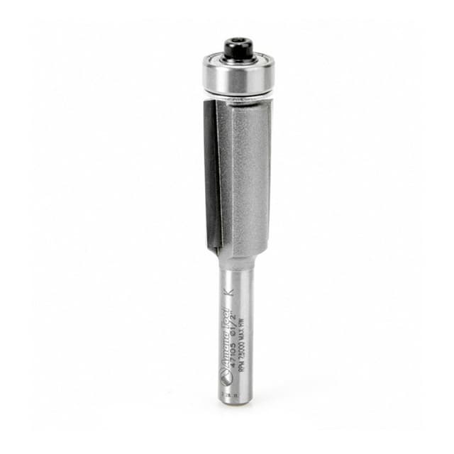 5/8" x 2" Dynabit Laminate Trim Flush Helix Bit, 2-Flute, 1/4" Shank